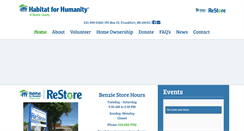 Desktop Screenshot of benziehabitat.org